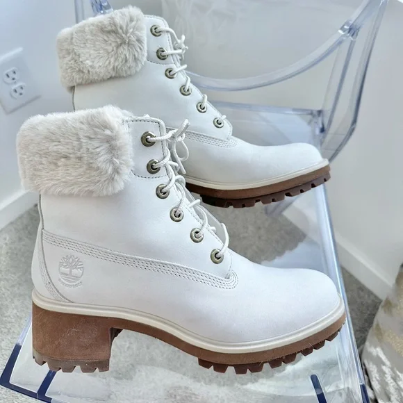 Timberland Boots with Fur Trim - Picture 6 of 14